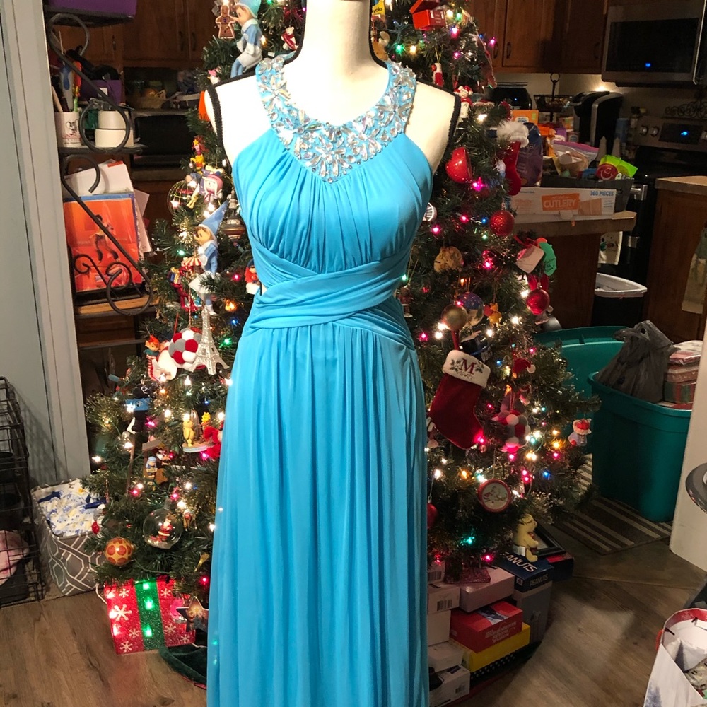 B Darlin Long Formal Dress